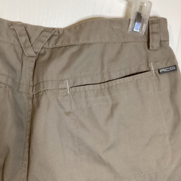 Nike ACG Women's Shorts Size M Flat Front Pockets 100% Cotton Hiking Casual - Picture 8 of 10